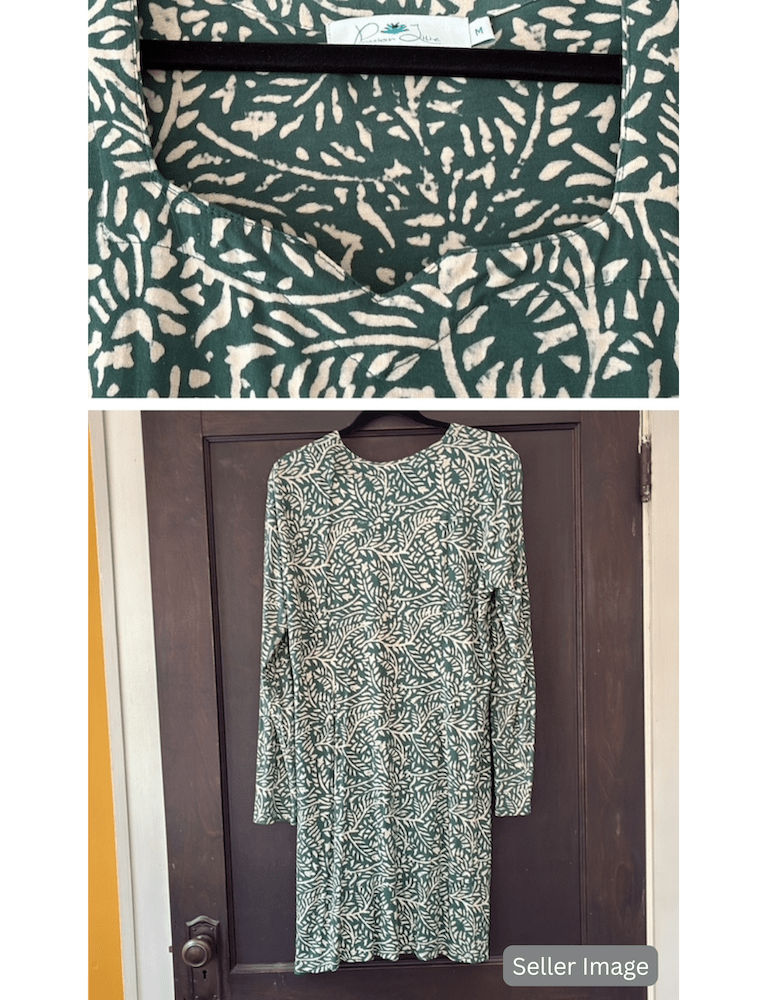 Vineyard Organic Dress : Pre - Loved - Passion Lilie