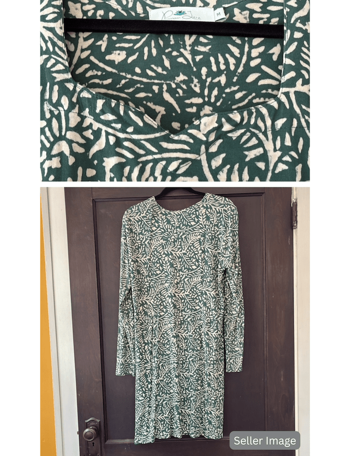 Vineyard Organic Dress : Pre - Loved - Passion Lilie