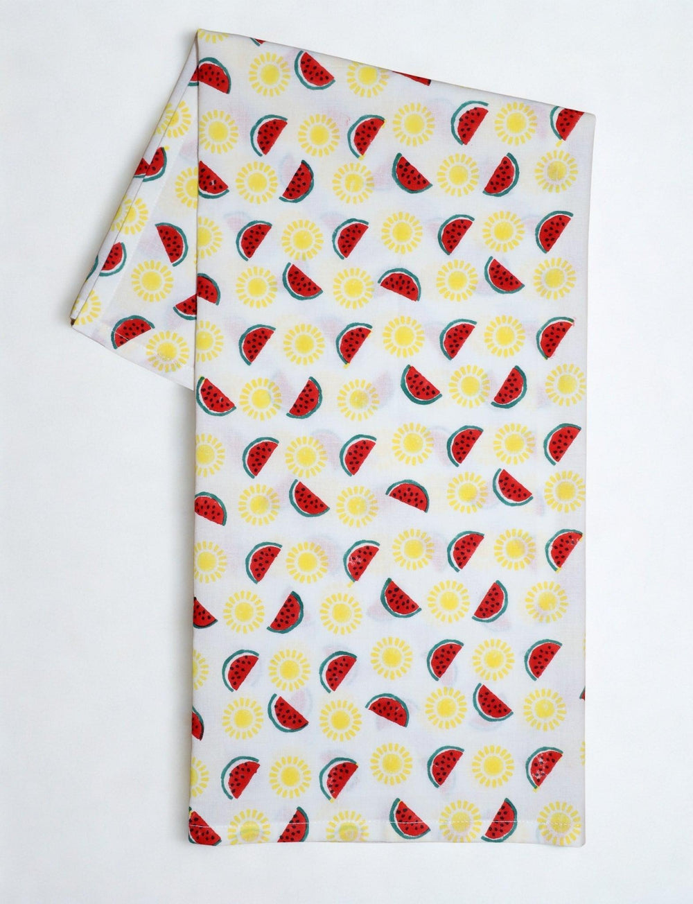 Watermelon & Sun Cotton Tea Towel - Passion Lilie