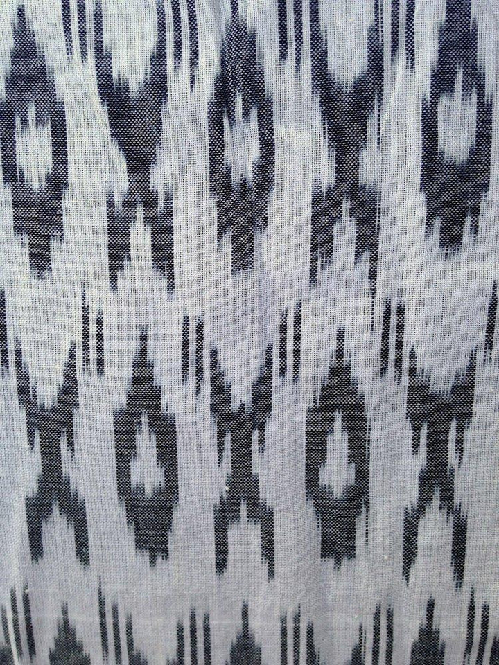White Ikat Jacket : Pre - Loved - Passion Lilie