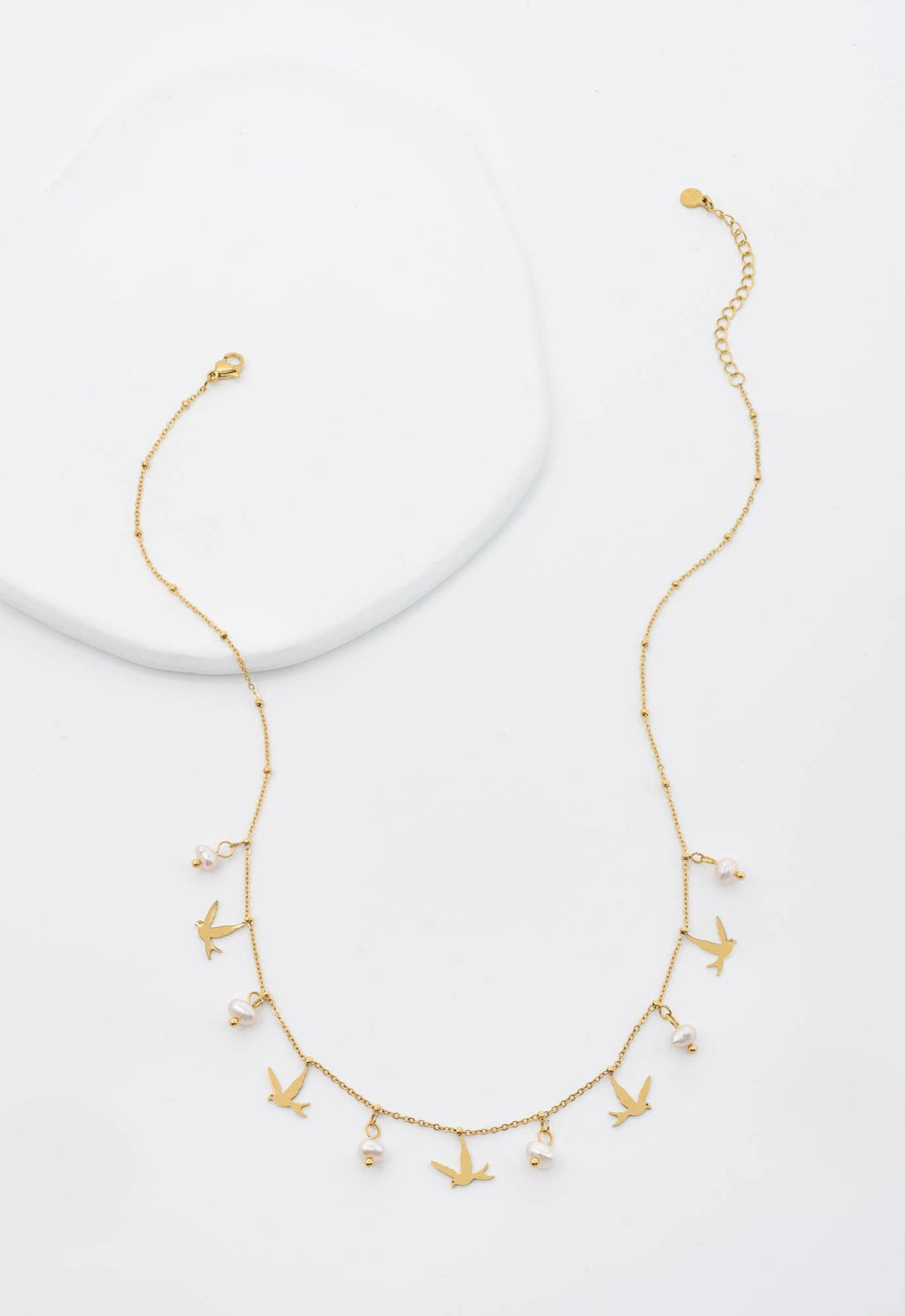 Wings of Hope Pearl Necklace - Passion Lilie