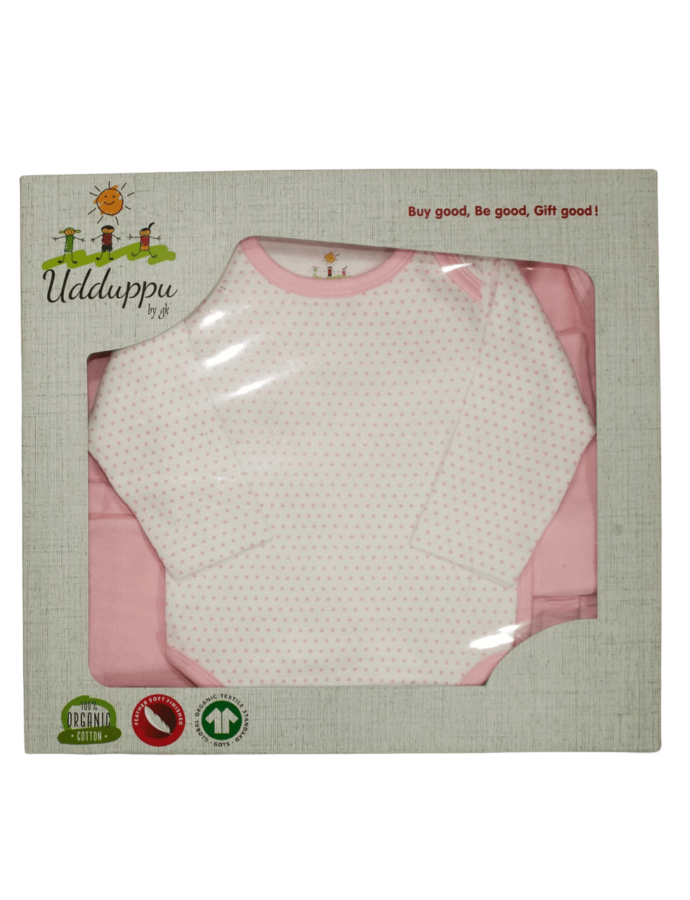 Newborn Baby Bundle: Set of 6 Items - Passion Lilie - Fair Trade - Sustainable Fashion