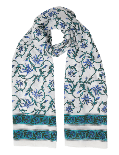 Vintage Floral Scarf - Passion Lilie - Fair Trade - Sustainable Fashion