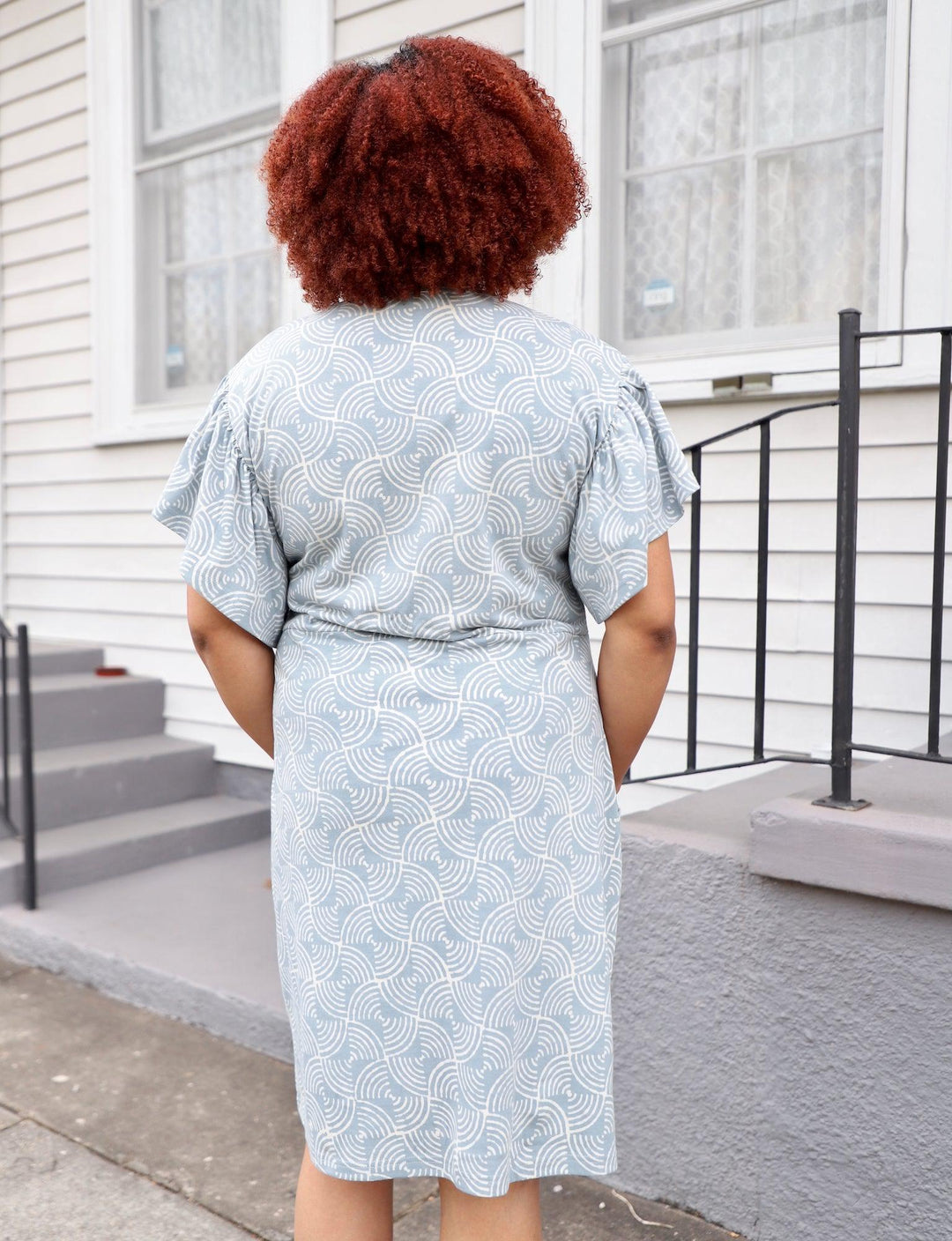 Aria Organic Dress - Passion Lilie