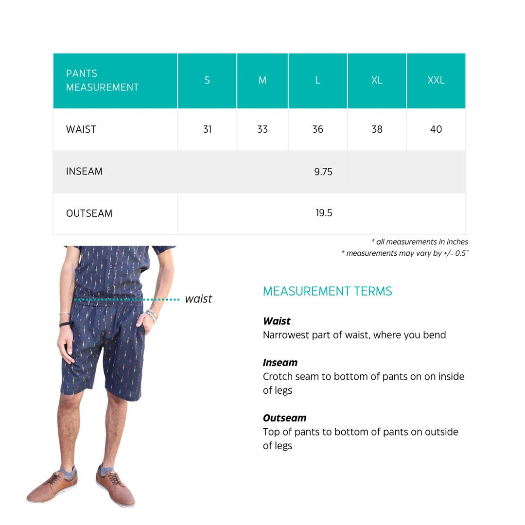 Badru Shorts - Passion Lilie