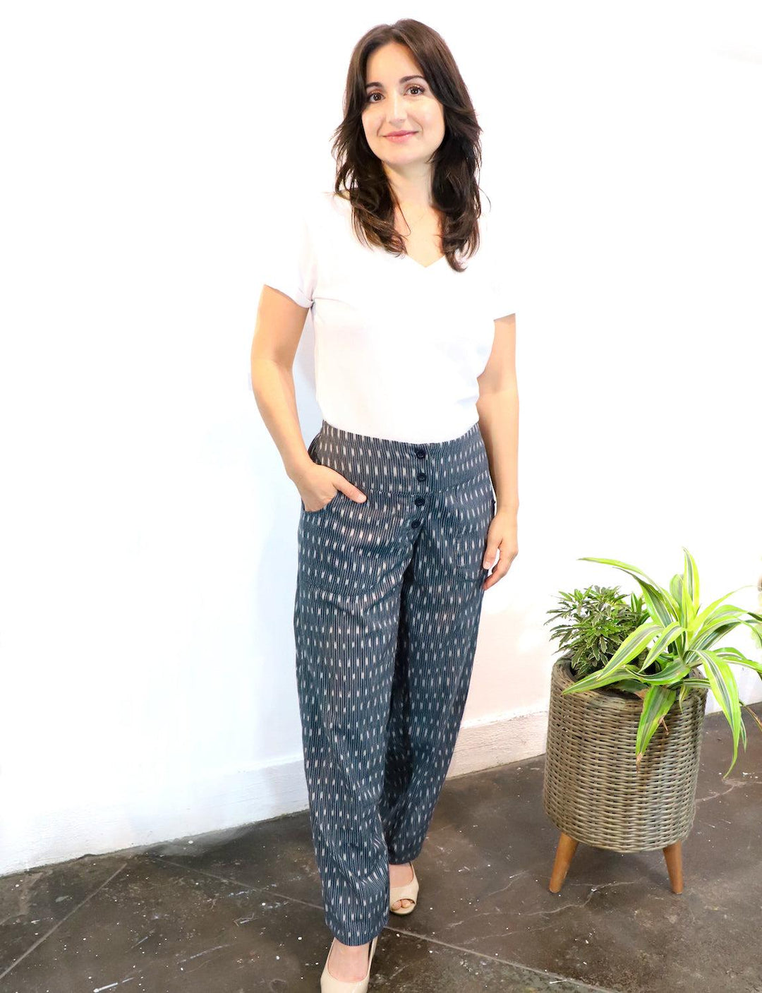 Black Iris Pants - Passion Lilie