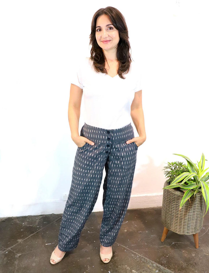 Black Iris Pants - Passion Lilie