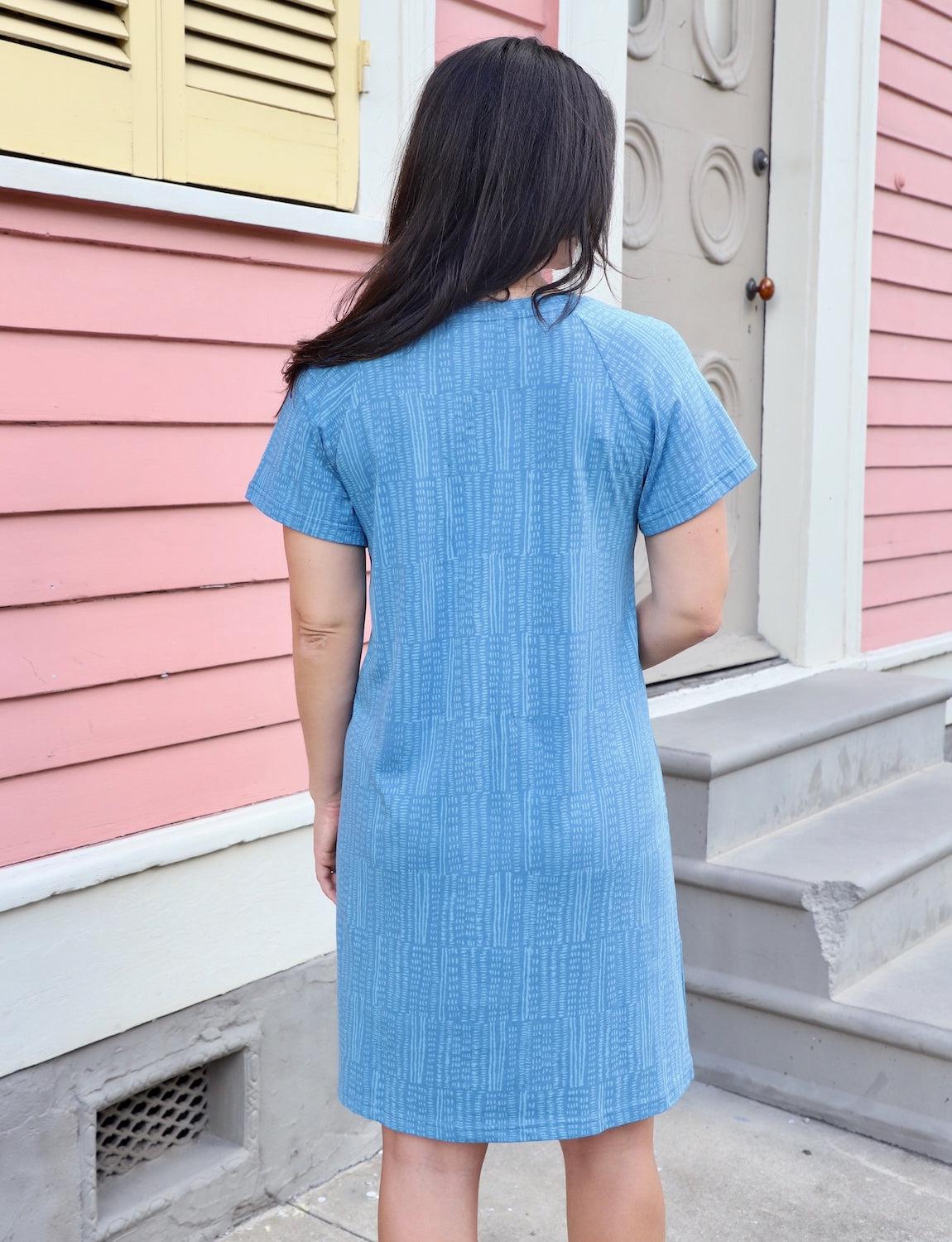 Blue Organic Dress | Fair Trade Dress