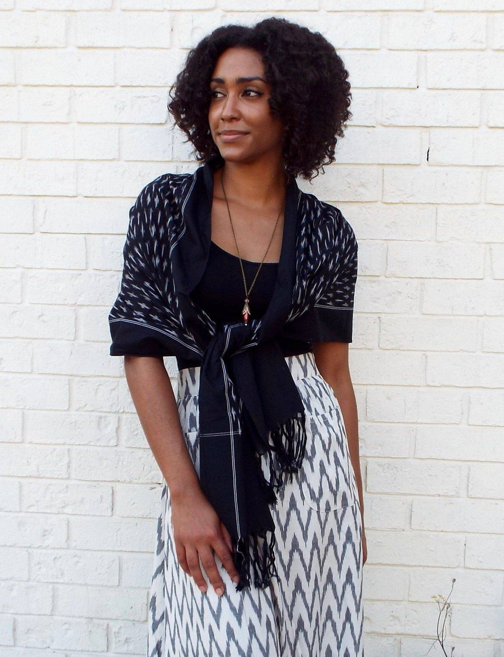 Classic Blue Scarf - Passion Lilie