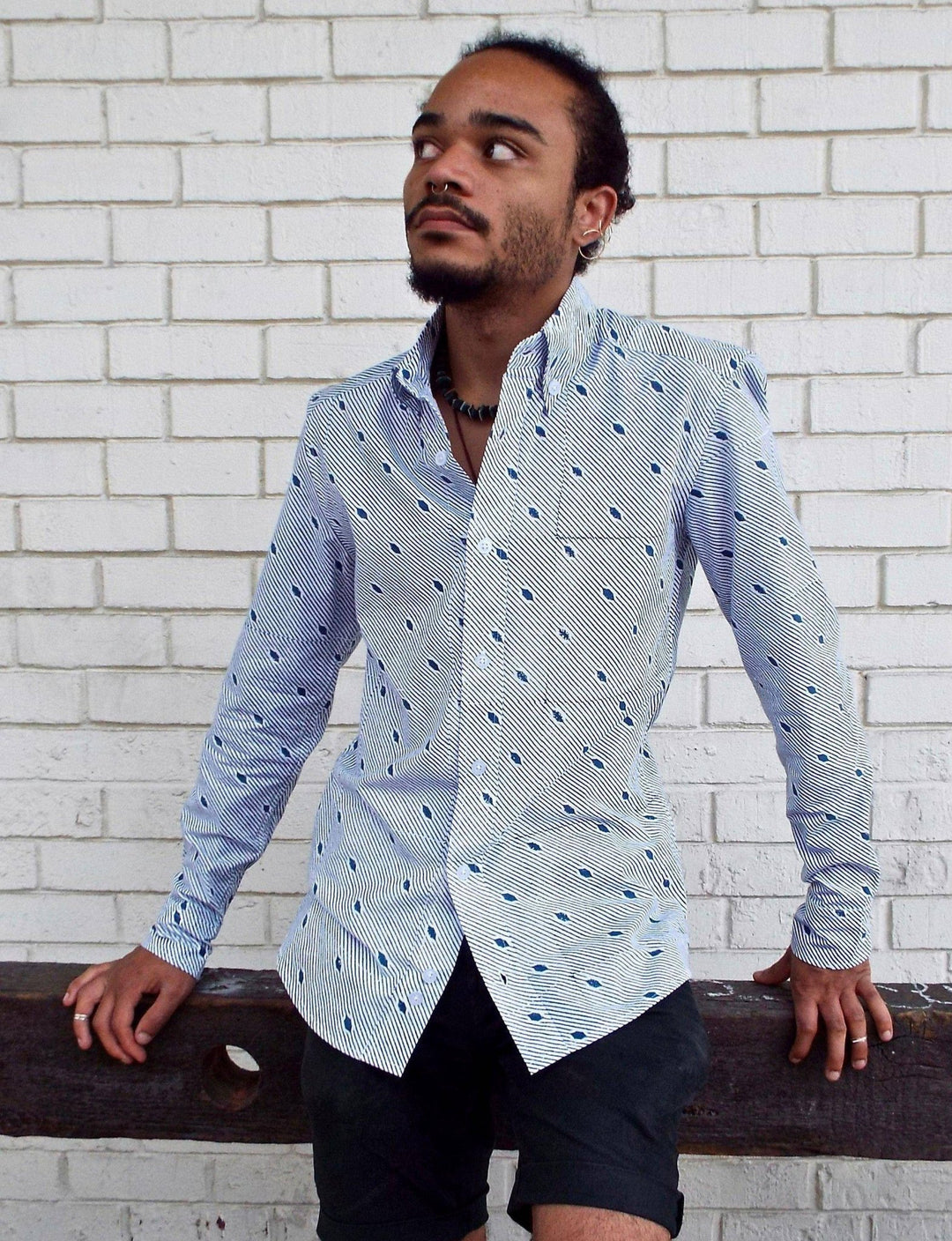 Diagonal Organic Cotton Men&