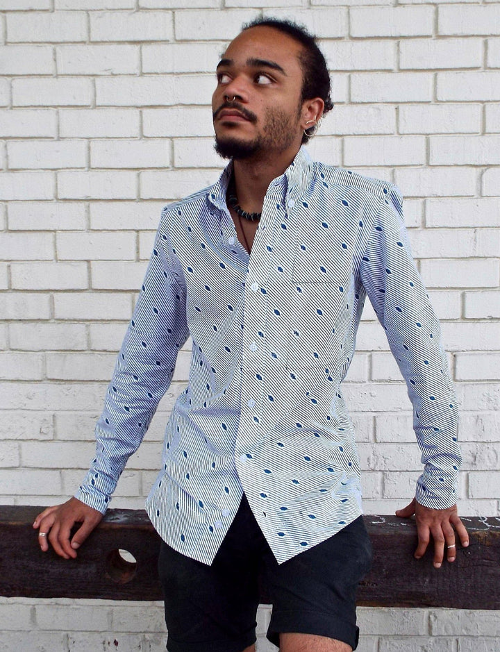 Diagonal Organic Cotton Men&