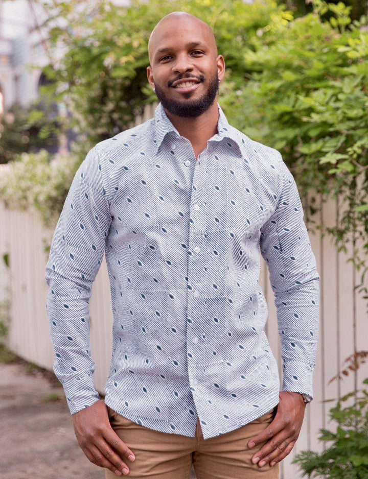 Diagonal Organic Cotton Men&