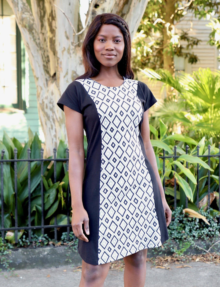 Diana Organic Dress - Passion Lilie