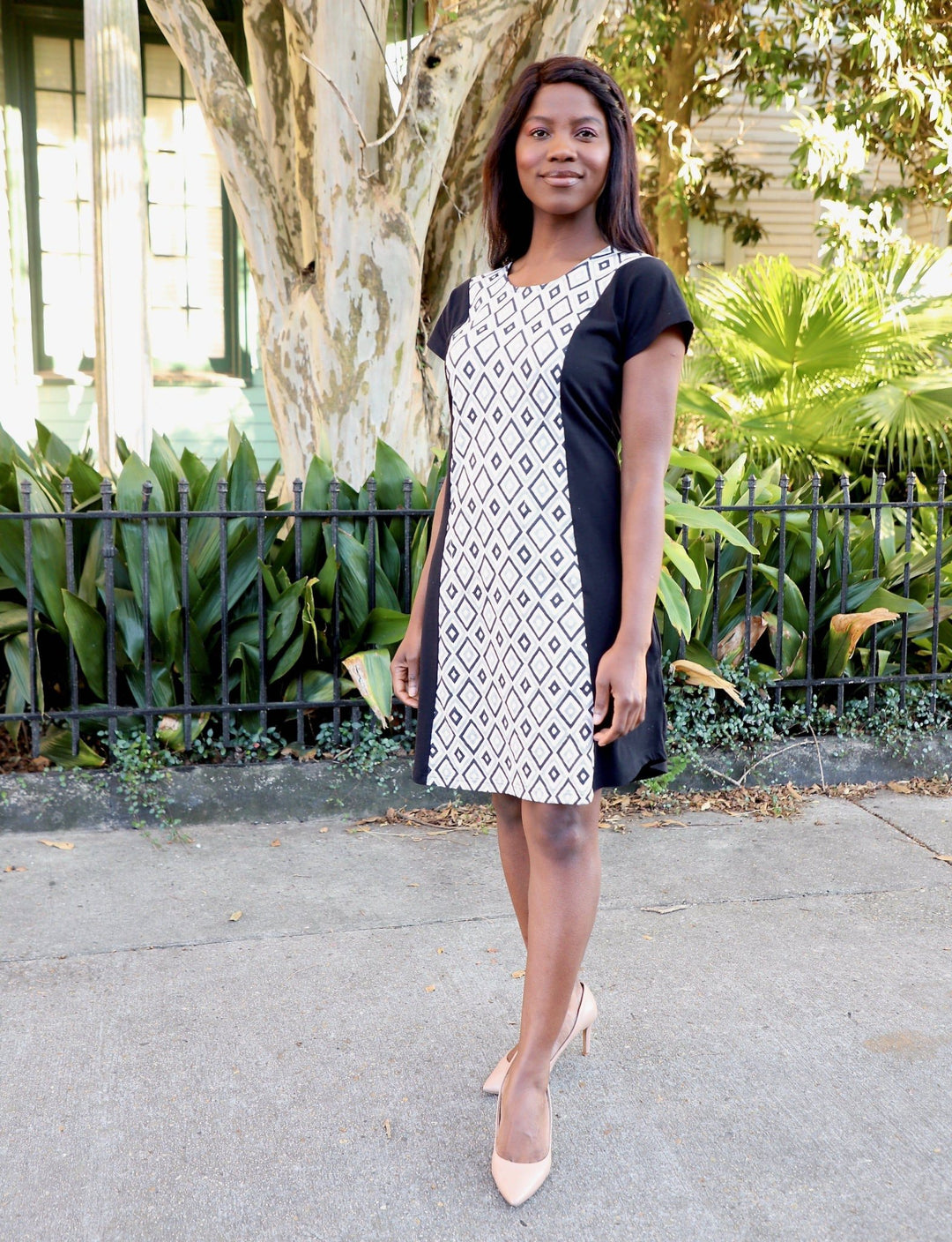 Diana Organic Dress - Passion Lilie