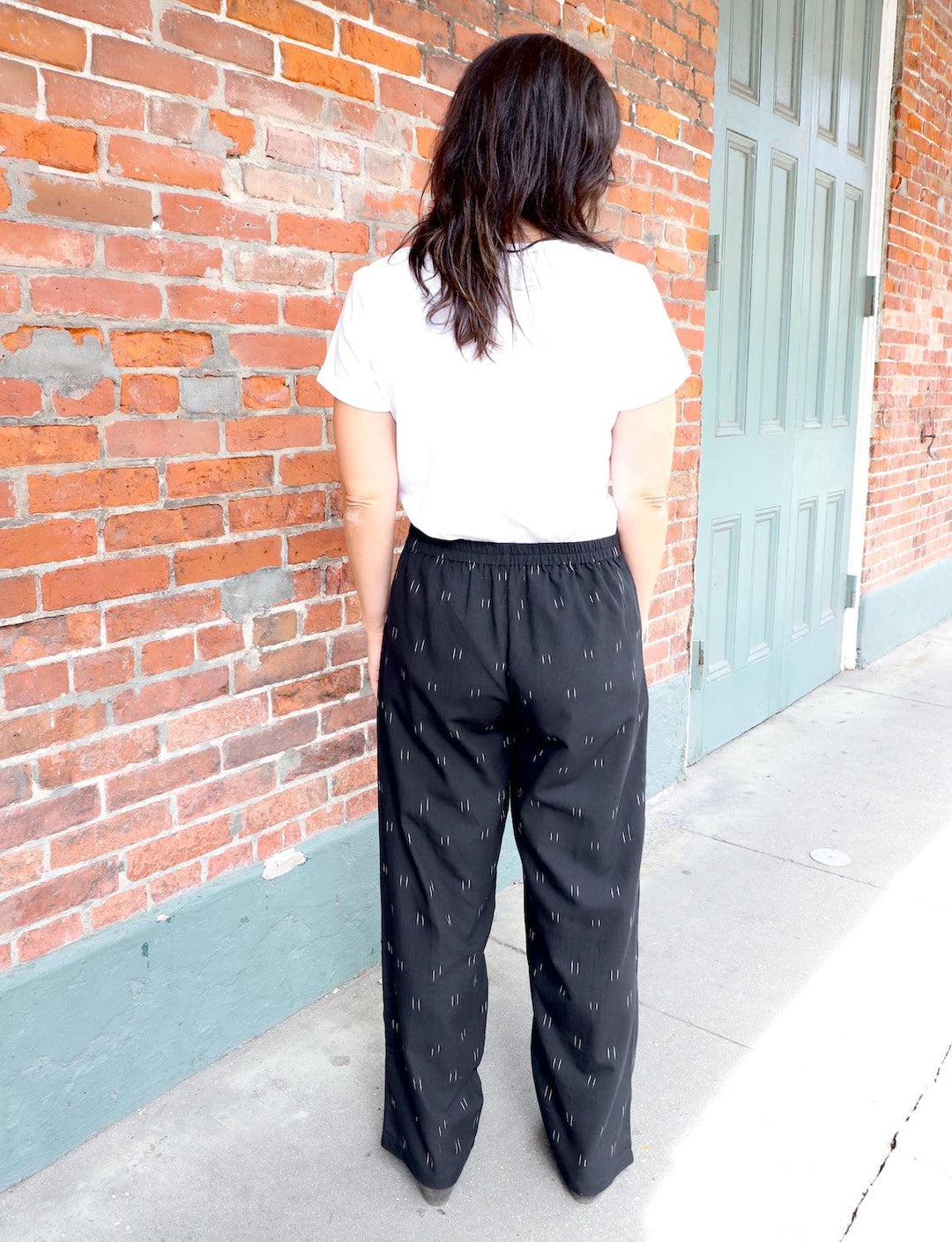Dusky Black Pants - Passion Lilie