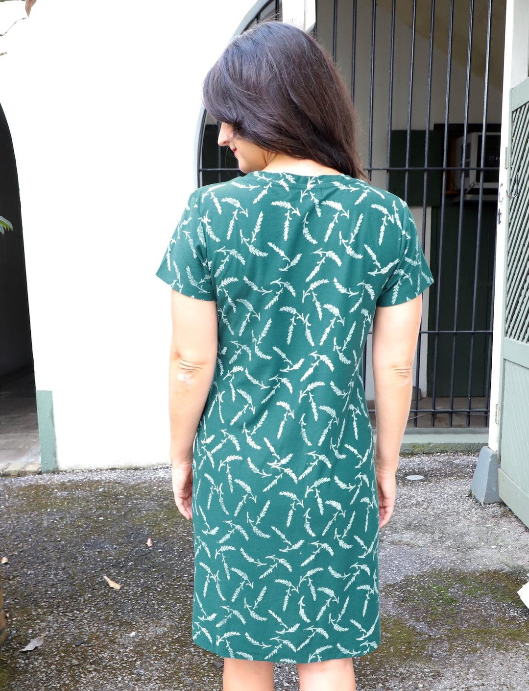 Forest Organic Shift Dress - Passion Lilie