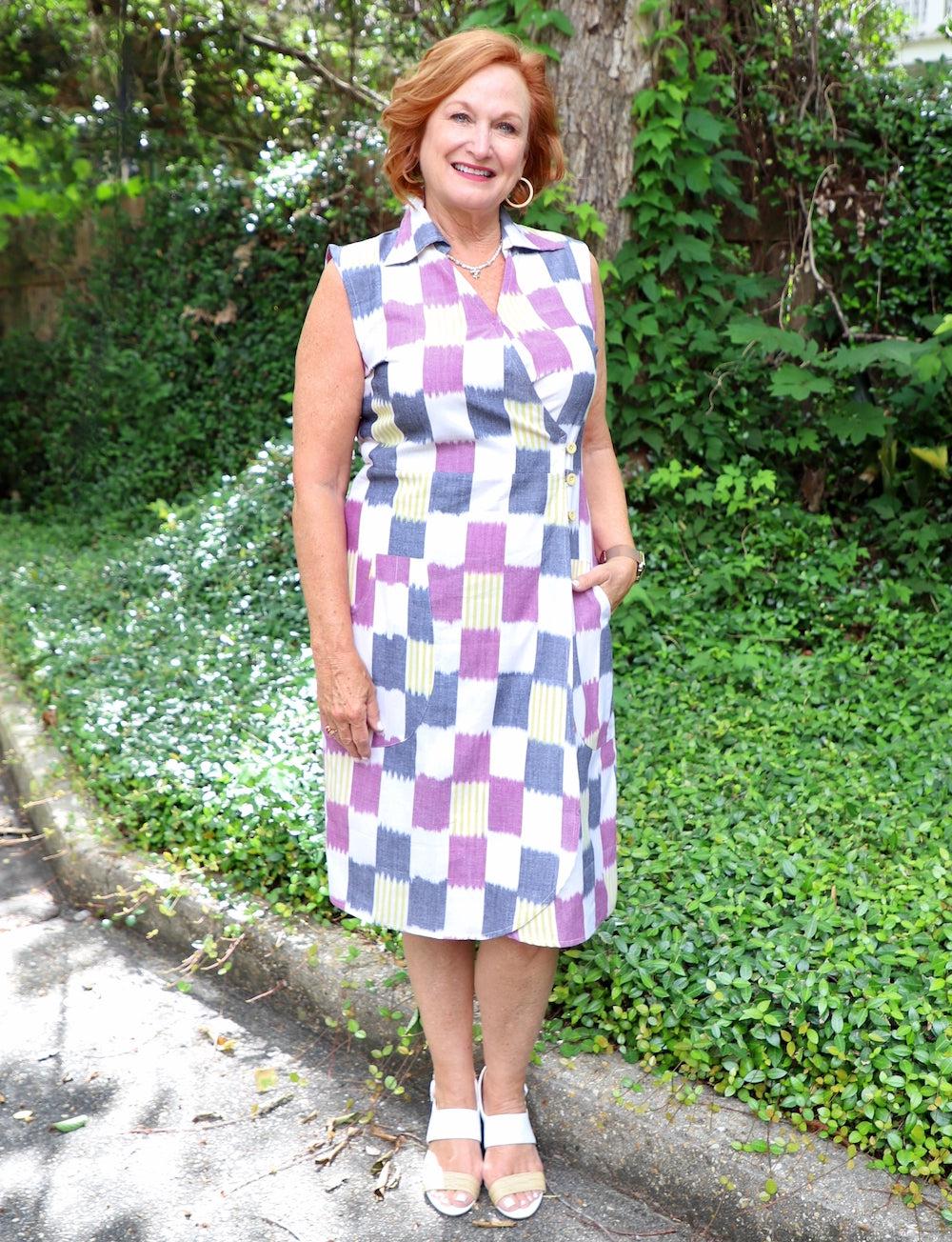 Forever Yours Plaid Wrap Dress | Fair Trade