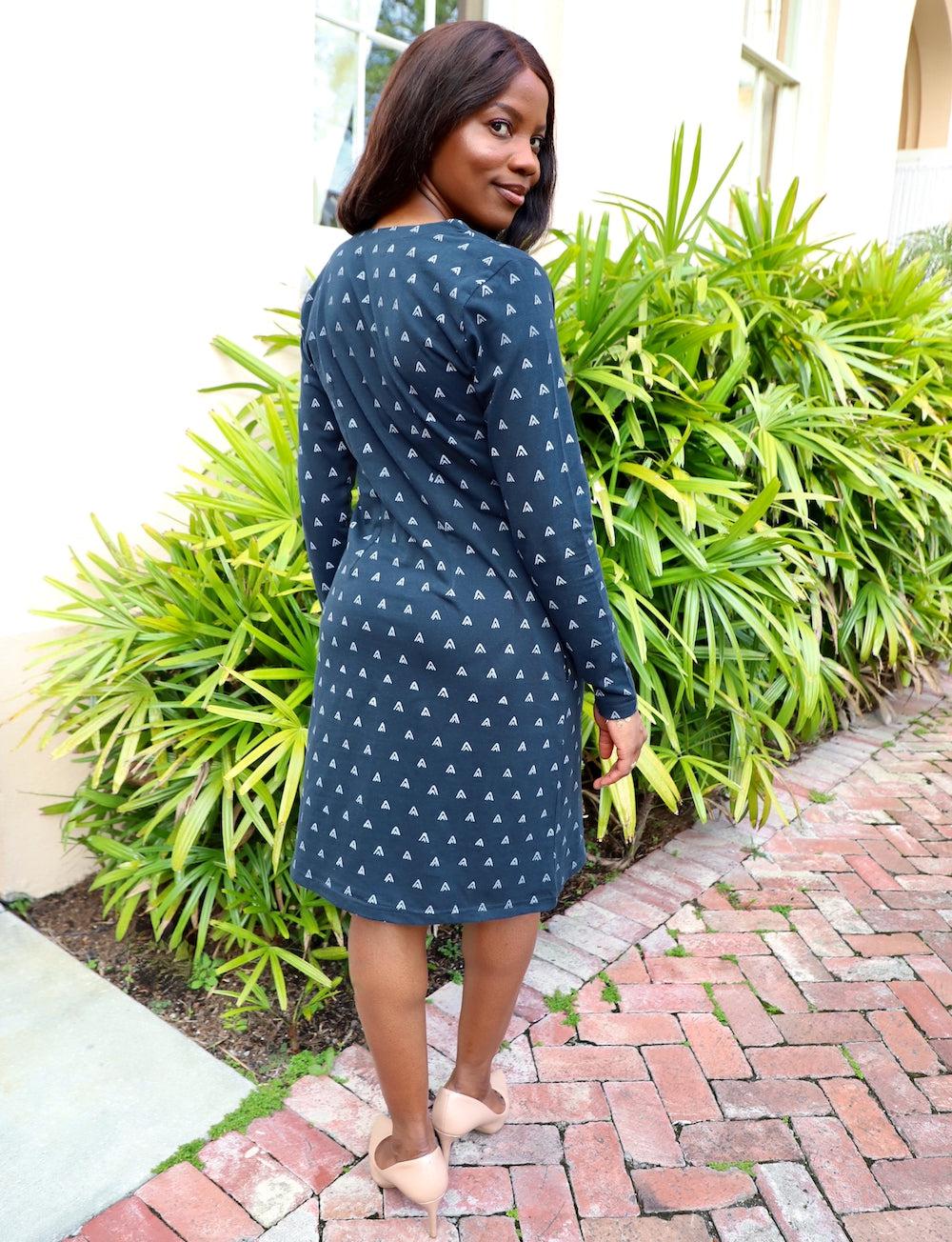Harmony Organic Dress - Passion Lilie