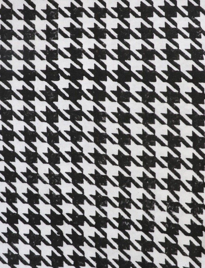Houndstooth Honey Organic Jumpsuit - Passion Lilie