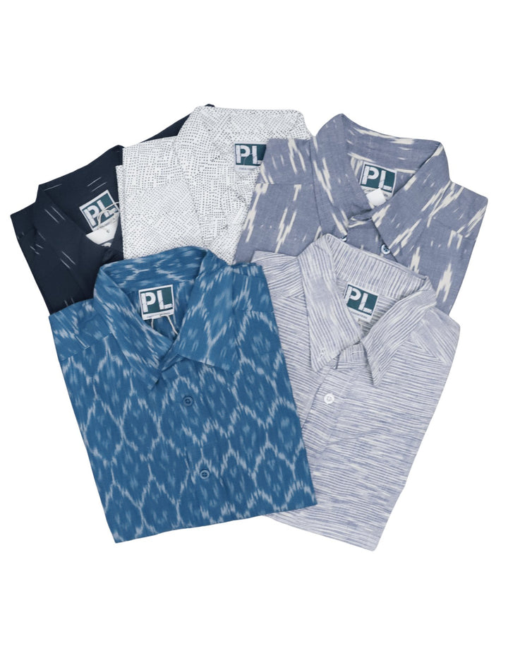 Imperfections Box of 2 Button Down Shirts - Passion Lilie