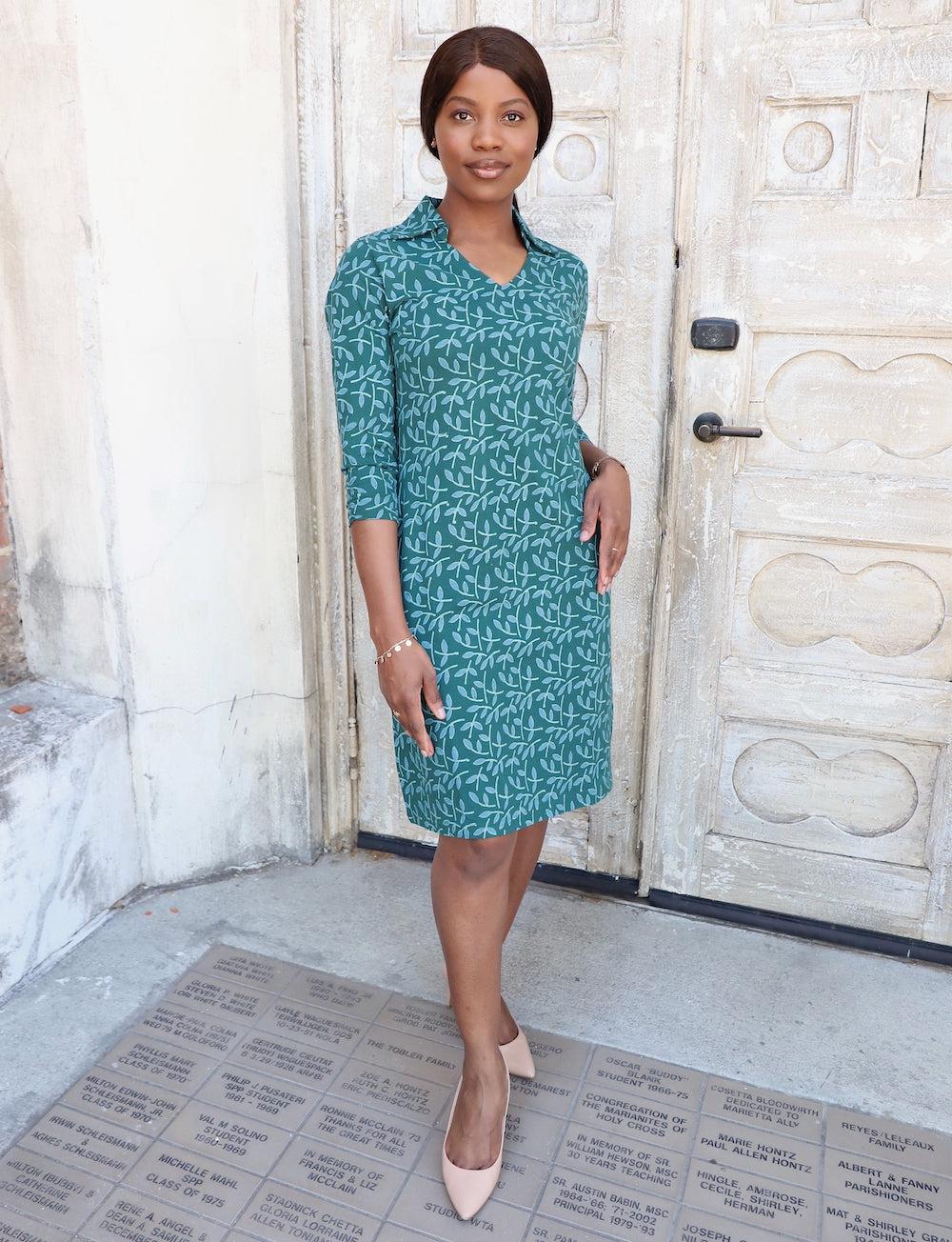 Jaida Organic Dress - Passion Lilie