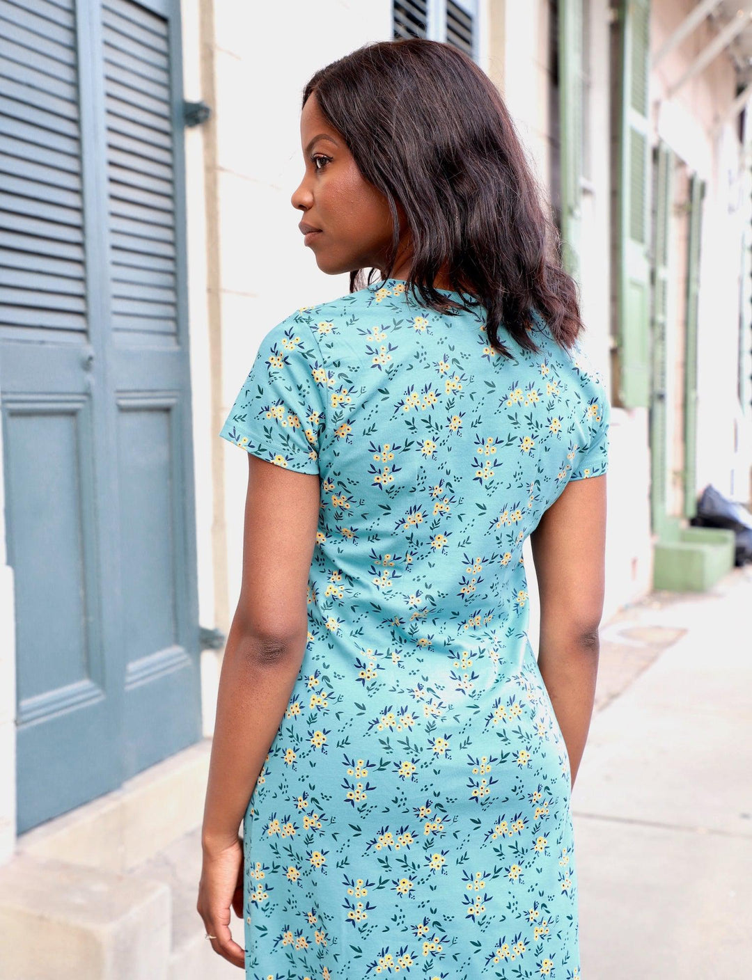 Jessamina Organic Dress - Passion Lilie