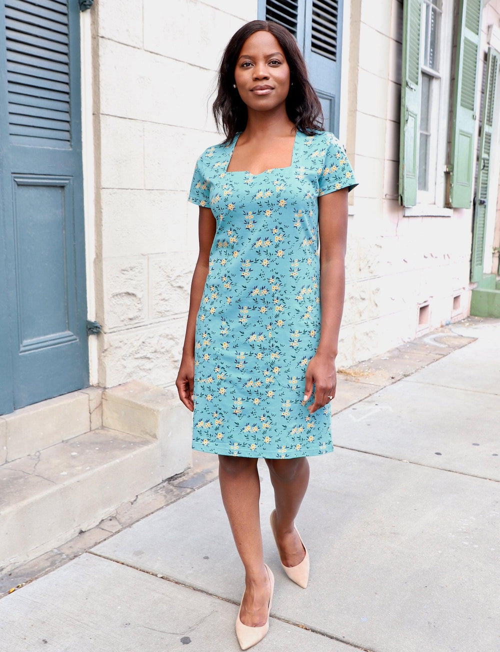 Jessamina Organic Dress - Passion Lilie
