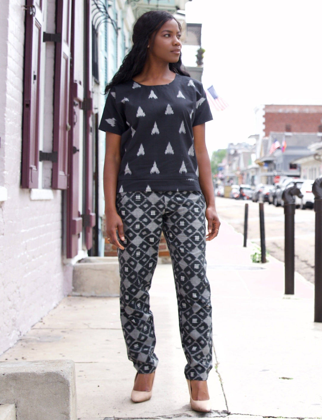 Leo Triangle Top - Passion Lilie