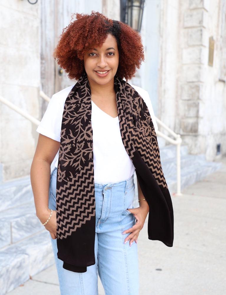 Lysandra Modal Scarf - Passion Lilie