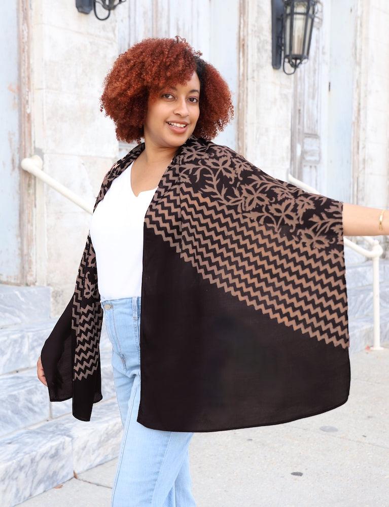 Lysandra Modal Scarf - Passion Lilie