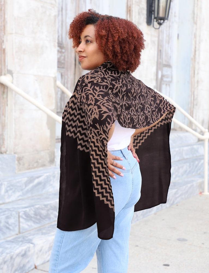 Lysandra Modal Scarf - Passion Lilie