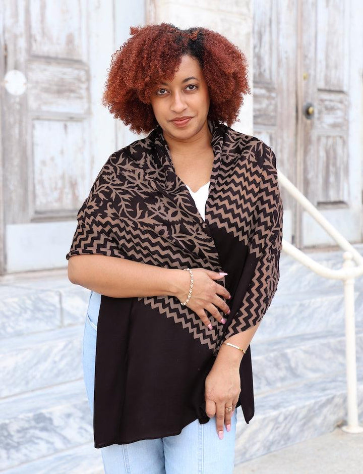 Lysandra Modal Scarf - Passion Lilie