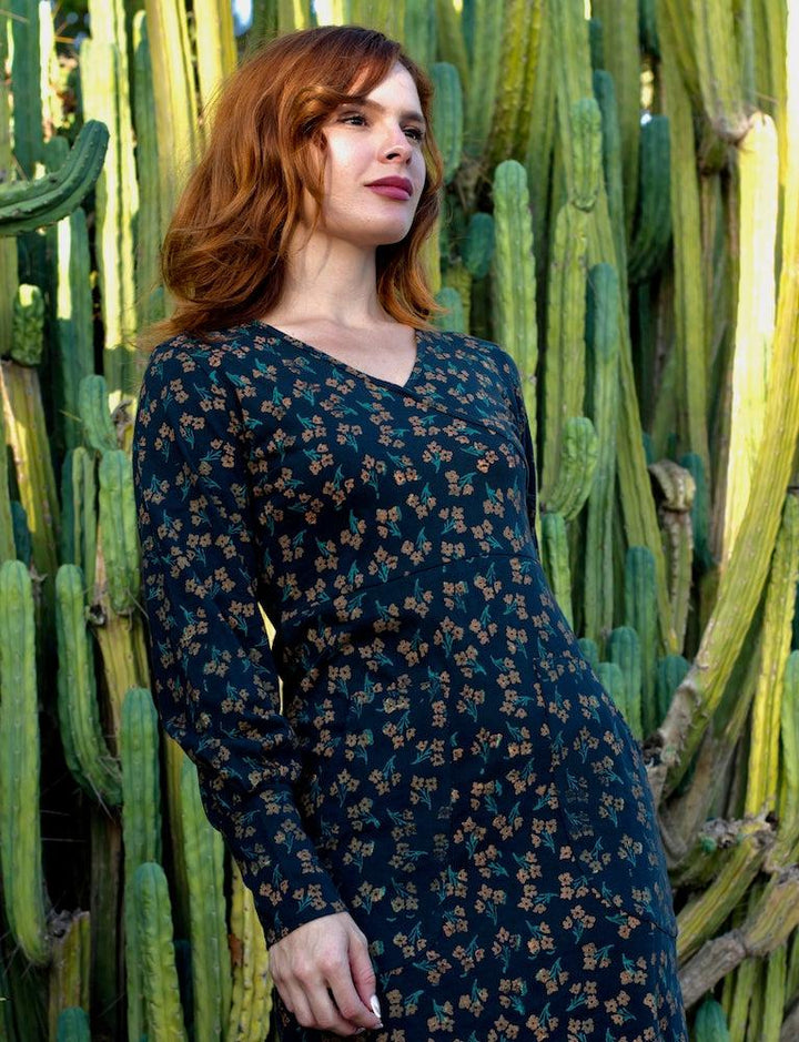 Marlene Organic Dress - Passion Lilie