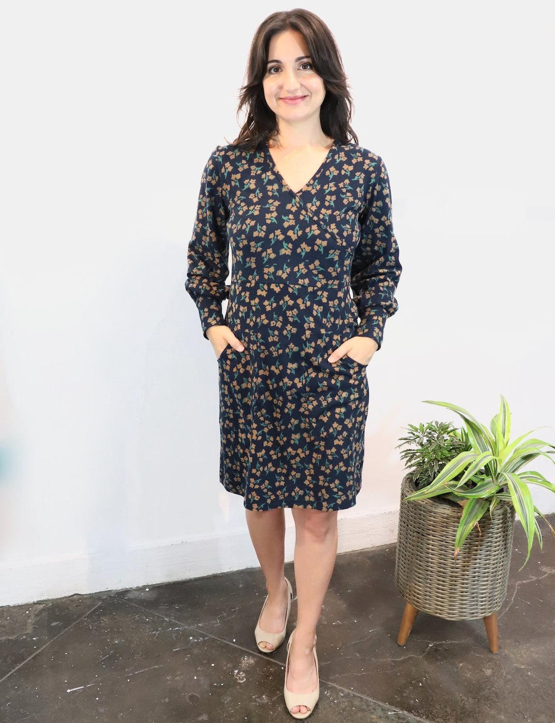 Marlene Organic Dress - Passion Lilie