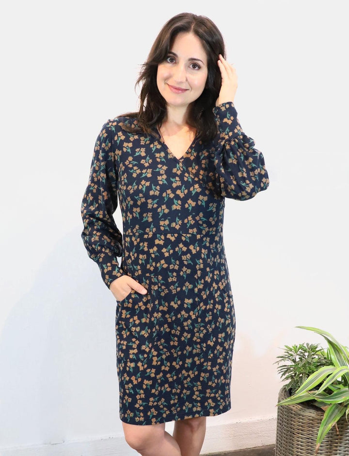 Marlene Organic Dress - Passion Lilie