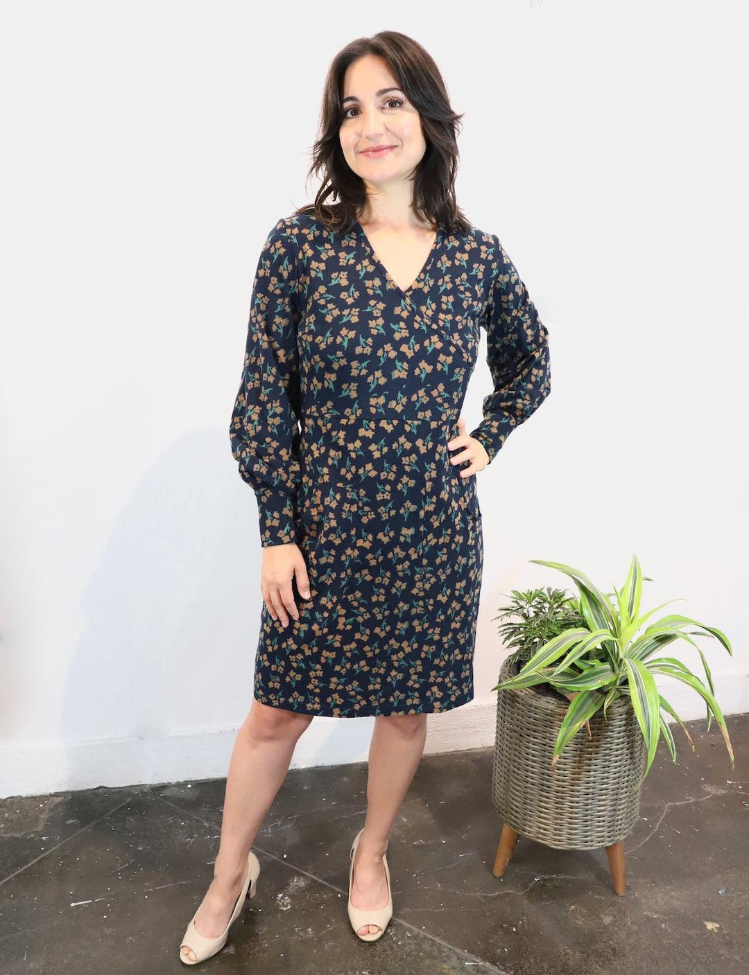 Marlene Organic Dress - Passion Lilie