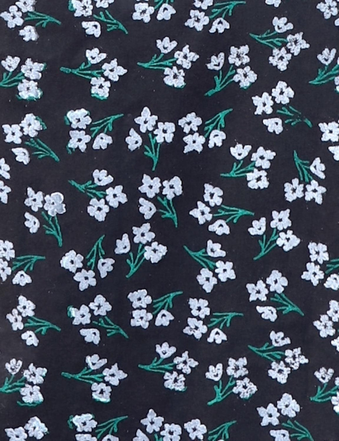 Midnight Blooms Organic Wrap Dress - Passion Lilie