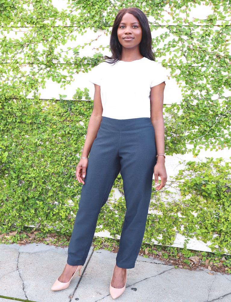 Midnight Navy Blue Pants | Fair Trade Pants | Passion Lilie L Midnight Navy Blue Pants | Fair Trade Pants | Passion Lilie L