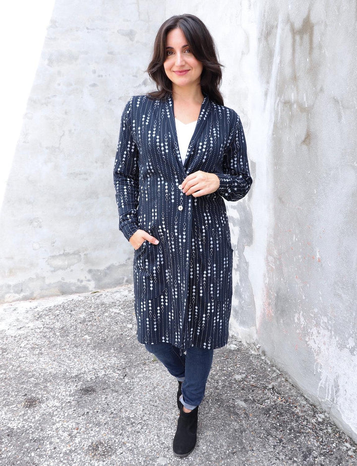 Moon Organic Cardigan - Passion Lilie