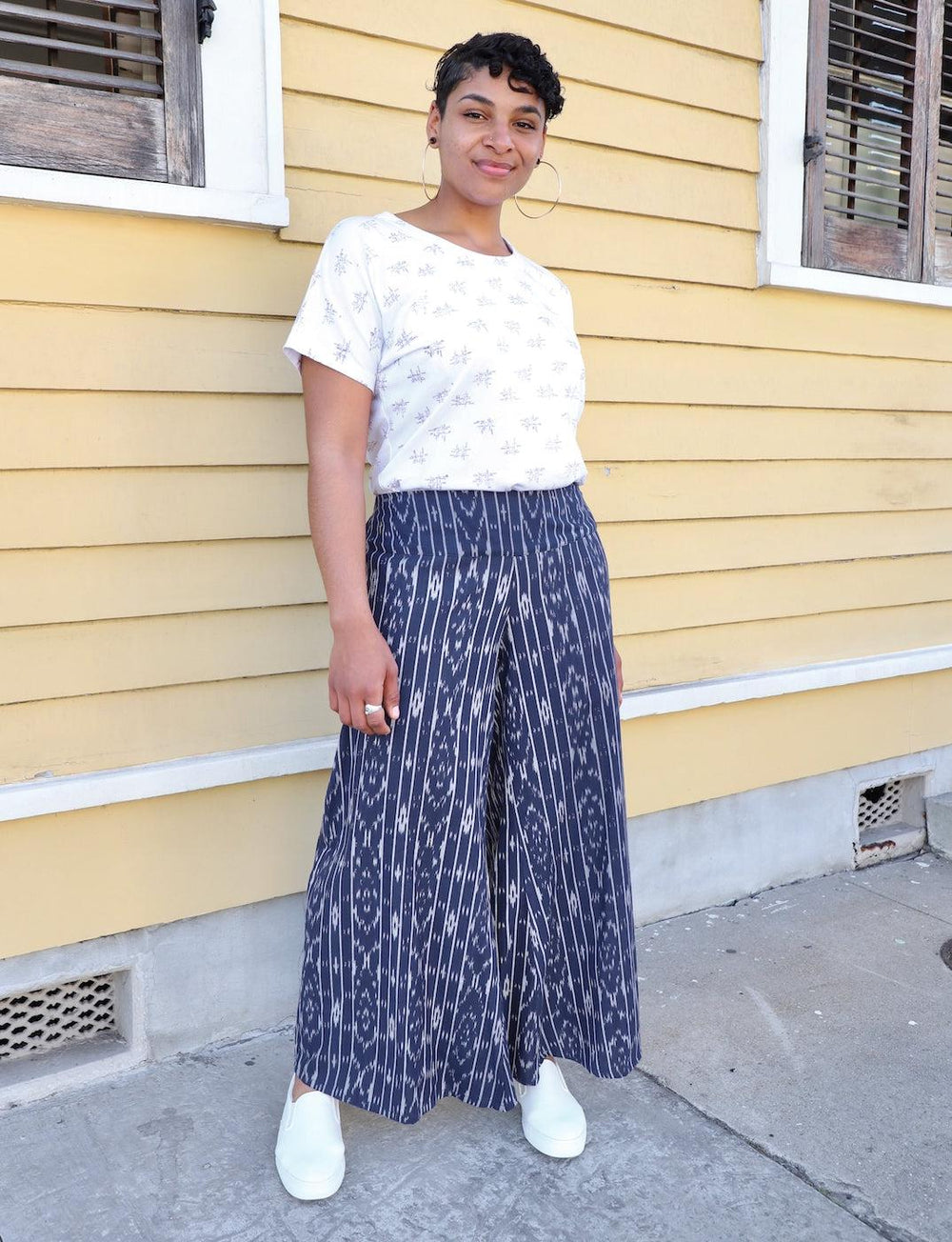 Nautical Navy Pants - Passion Lilie