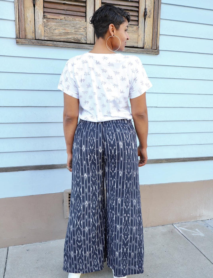 Nautical Navy Pants - Passion Lilie