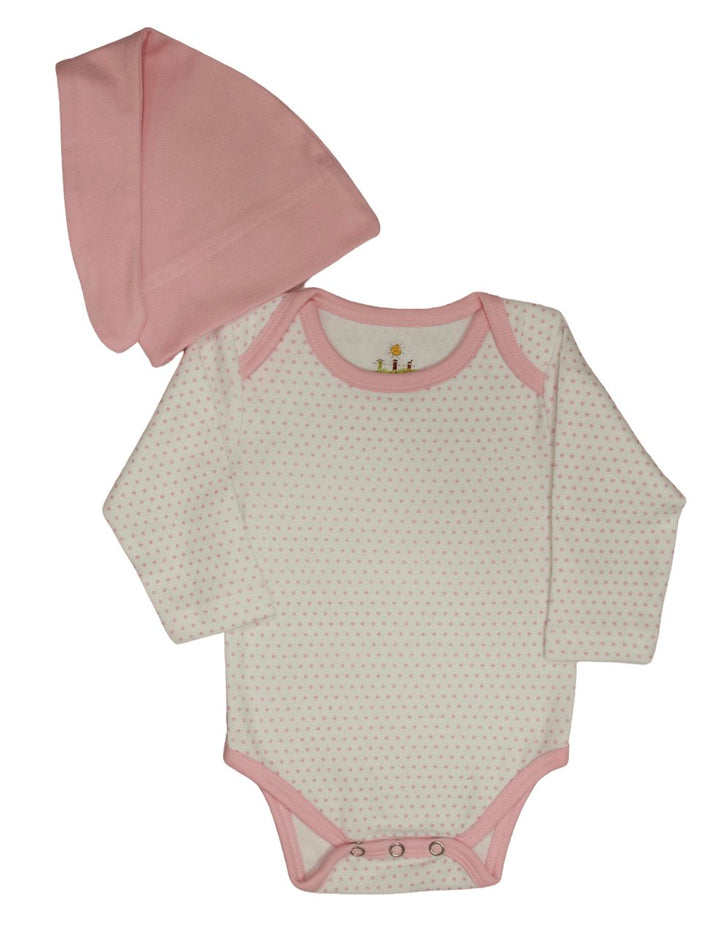 Newborn Baby Bundle: Set of 6 Items - Pink - Passion Lilie