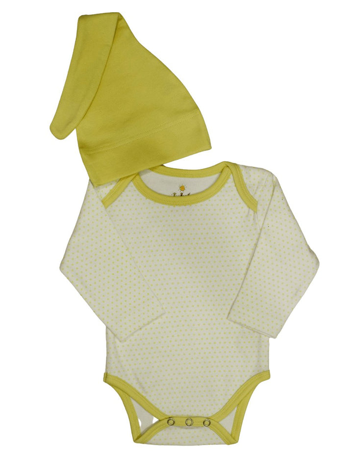 Newborn Baby Bundle: Set of 6 Items - Yellow - Passion Lilie