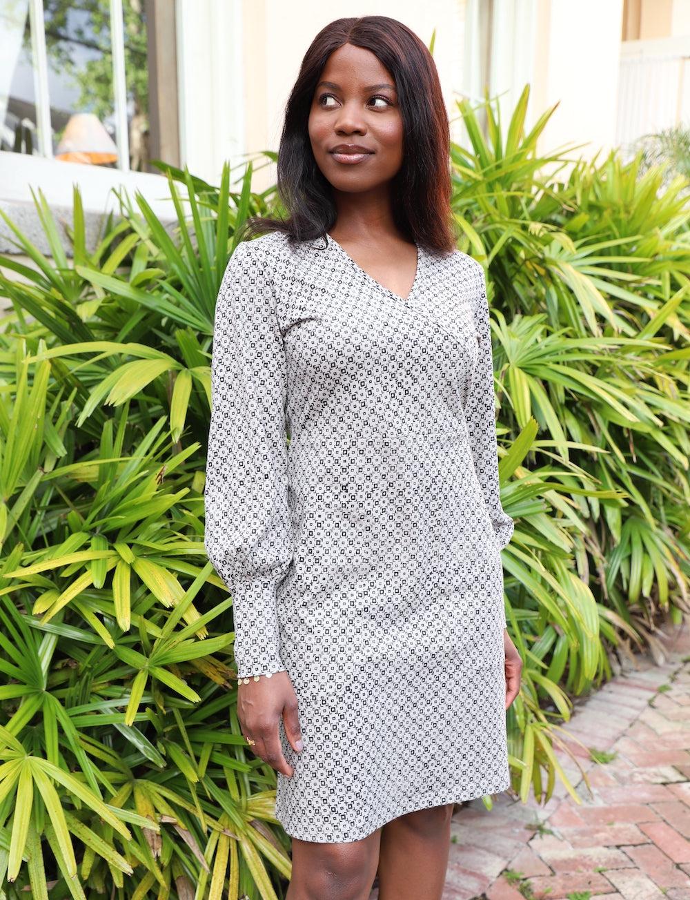 Ophelia Organic Dress - Passion Lilie