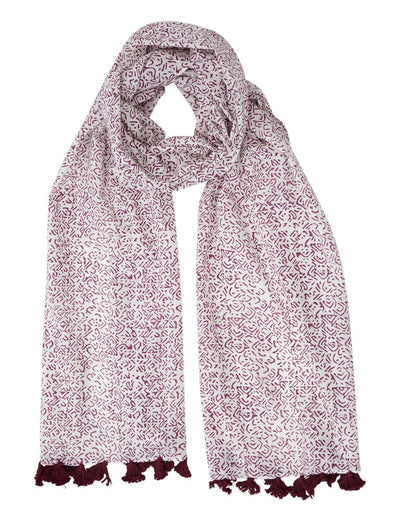 Pollock Magenta Scarf - Passion Lilie