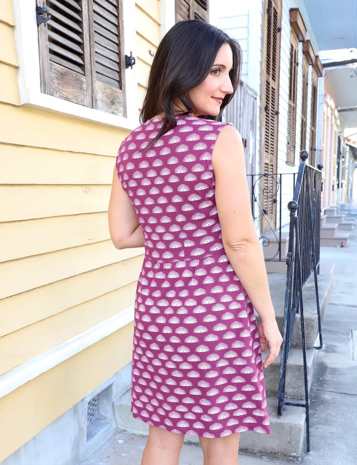 Radiance Organic Dress - Passion Lilie