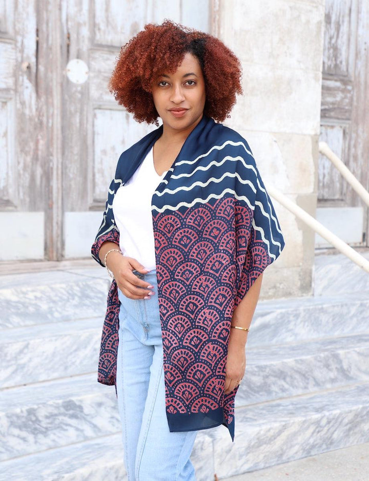 Raina Modal Scarf - Passion Lilie