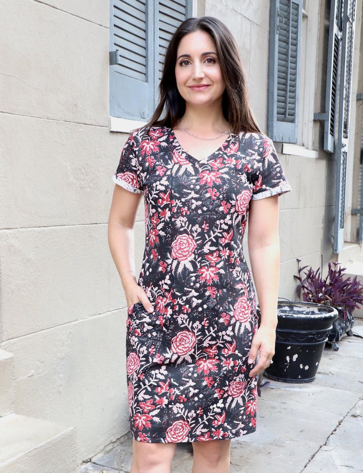 Rosa Organic Dress - Passion Lilie