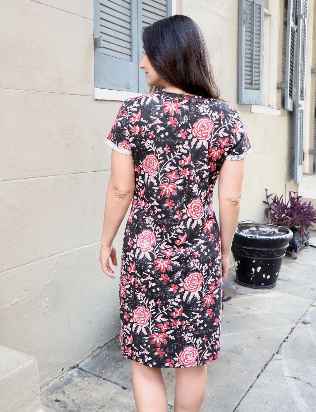 Rosa Organic Dress - Passion Lilie