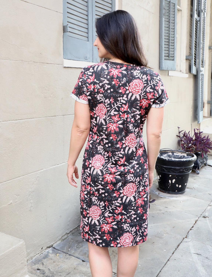Rosa Organic Dress - Passion Lilie